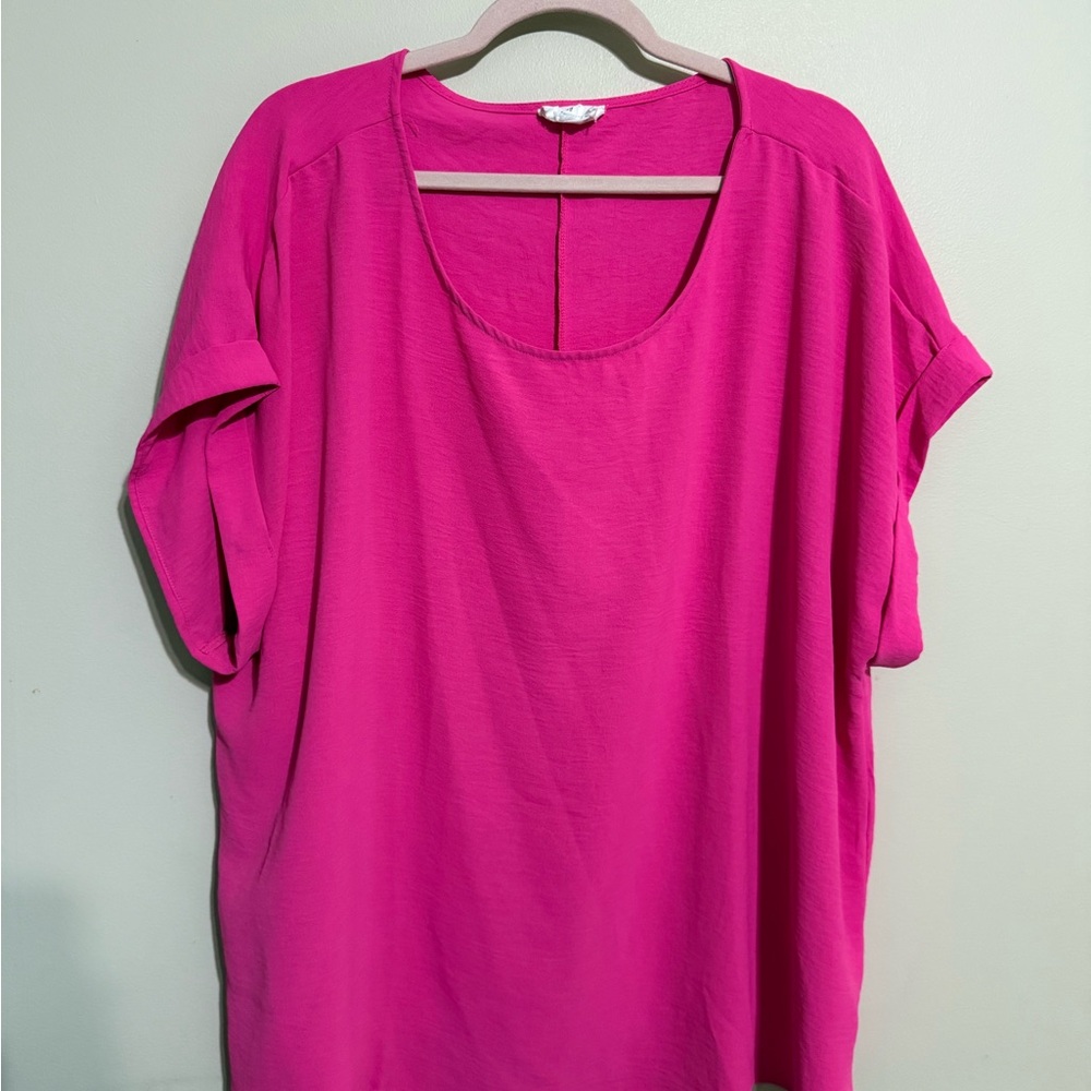 ANDREE BY UNIT Fuchsia Blouse